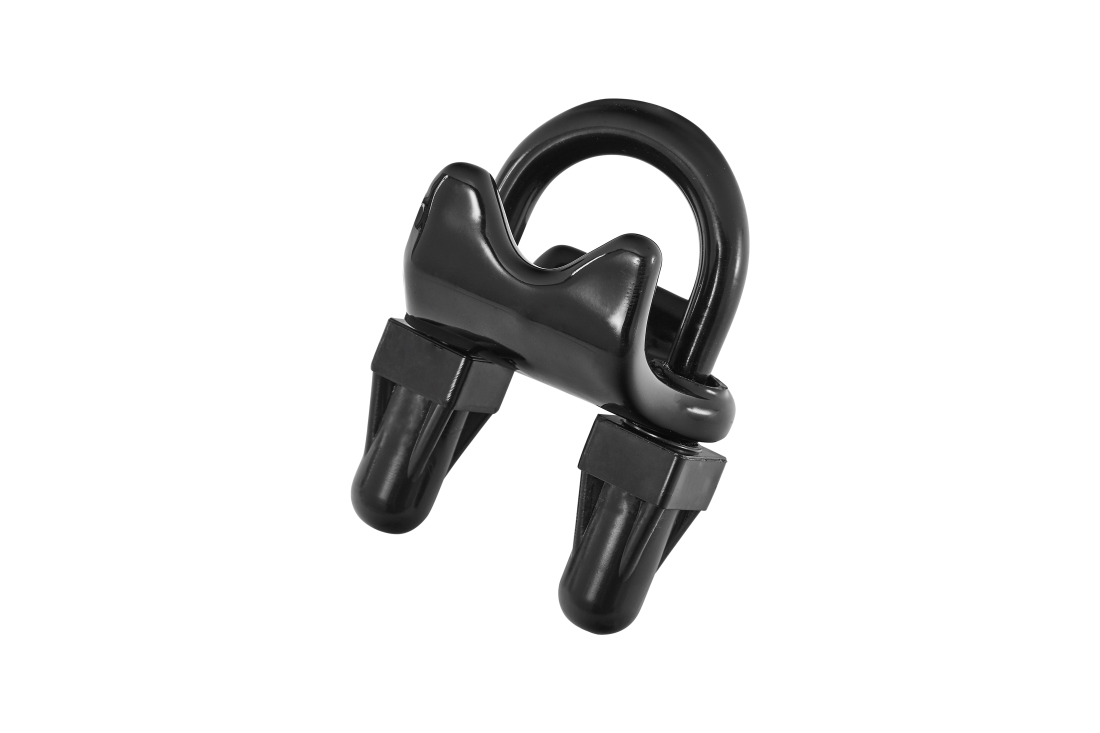 PVC Coated Malleable Iron Right Angle Clamps